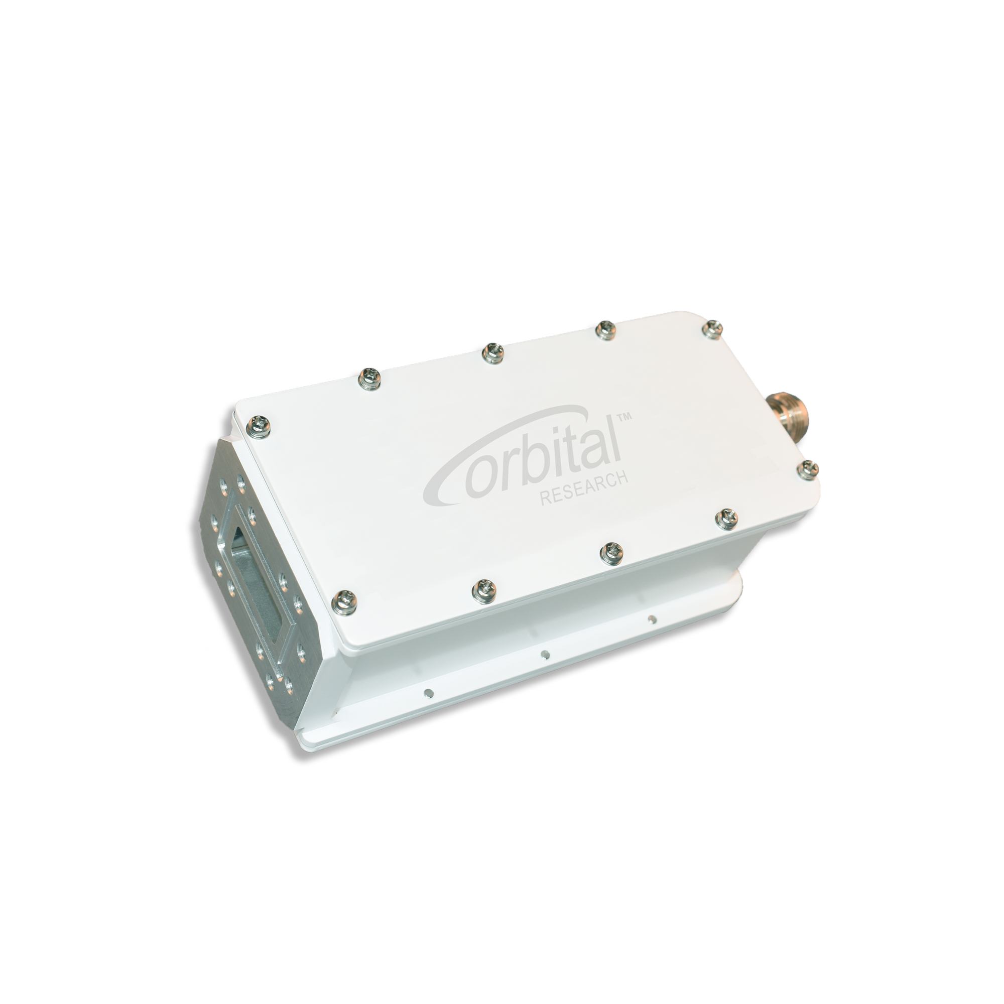 Satellite Communication X-MIC Low Noise Block Downconverter with Internal Isolator and External Reference. This LNB has a microwave circulator.